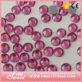 SS10 rose best quality chain strass rhinestones for dresses